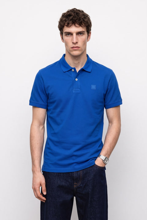 Pique Solid Smart Fit Polo T-Shirt