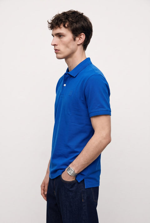Pique Solid Smart Fit Polo T-Shirt