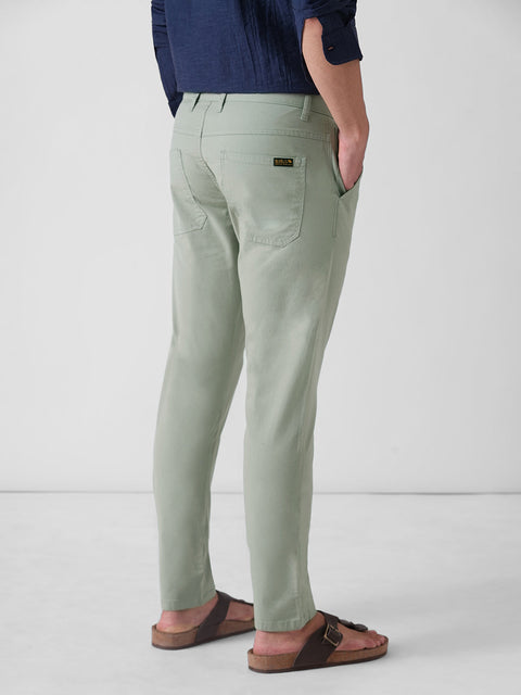 MINT SLIM FIT DOBBY TROUSER
