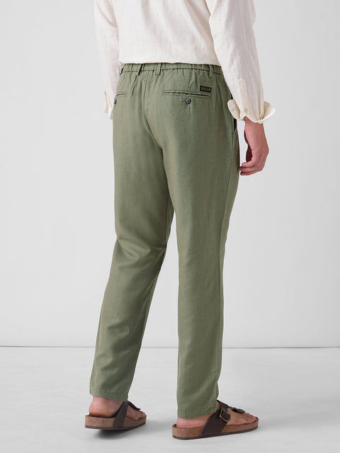 Olive Dobby Traveller Trousers