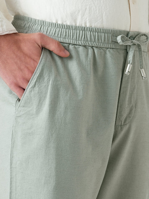 Olive Dobby Traveller Trousers