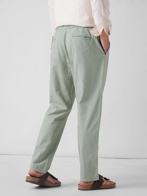 Olive Dobby Traveller Trousers