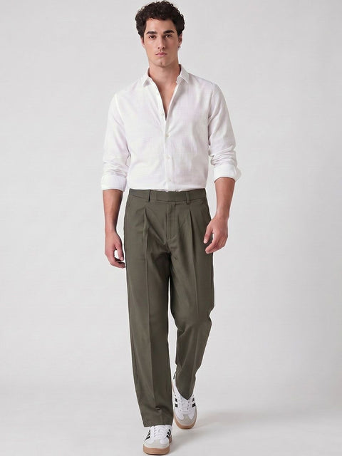 Traveller Fit Cotton Blend Trouser