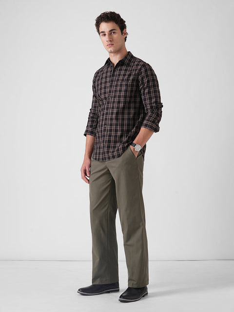 BROWN TRAVELLER TROUSER