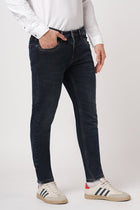 ANKLE FIT DARK BLUE CLASSIC POCKET DENIM - Jeans - 251010842