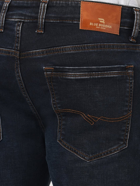 ANKLE FIT DARK BLUE CLASSIC POCKET DENIM - Jeans - 251010842