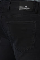 ANKLE FIT DARK BLUE KNITTED DENIM - Jeans - 251110899