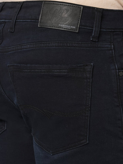 ANKLE FIT DARK GREY KNITTED DENIM - Jeans - 250910703
