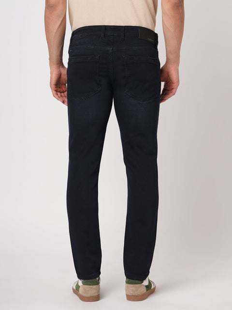ANKLE FIT DARK GREY KNITTED DENIM - Jeans - 250910703