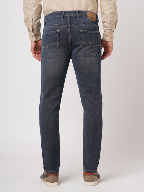 ANKLE FIT TINTED KNITTED DENIM - Jeans - 250910688