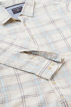 Aqua Checks Cotton Shirt - Shirt - 240427639