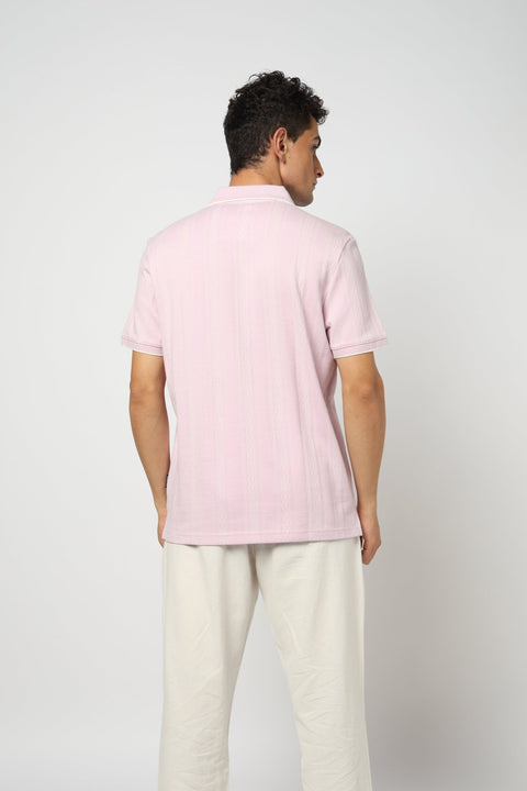AUREL Lilac POLO - T-Shirt - 2411301006