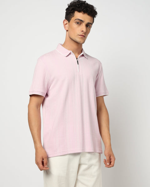 AUREL Lilac POLO - T-Shirt - 2411301006