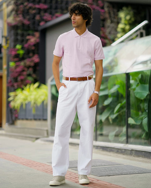 AUREL Lilac POLO - T shirts - 2411301006
