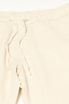 BEIGE PLAIN TRAVELLER FIT COTTON MENS TROUSER - Trousers - 250840974
