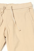 BEIGE PLAIN TRAVELLER FIT COTTON TROUSER - Trousers - 250840889