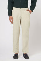 BEIGE SLIM TRAVELLER TROUSER - Trousers - 251141421