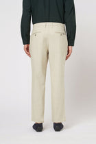 BEIGE SLIM TRAVELLER TROUSER - Trousers - 251141421