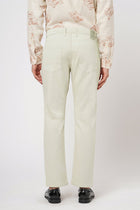 BEIGE STRAIGHT FIT DOBBY TROUSER - Trousers - 251241612