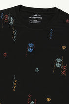 Black All Over Printed T Shirt - T Shirts - 230730606