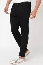 Black Ankle Fit Trousers - Trousers - 230840533