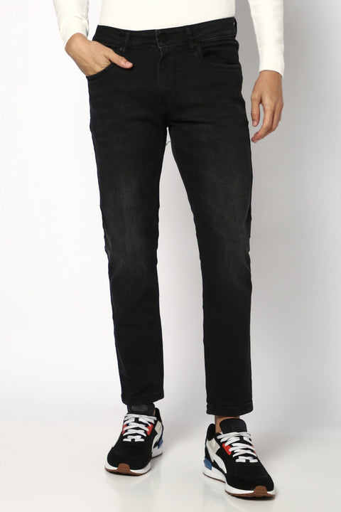 BLACK ANKLE MENS JEANS - Jeans - 240610393