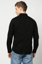 Black Double Pocket Utility Shirt - Shirts - 241229974