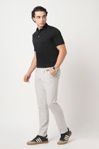 BLACK MERCERISED POLO - T Shirt - 250830710