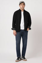BLACK OXFORD PLAIN SHIRT-Shirt - 251033525