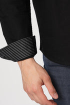 BLACK OXFORD PLAIN SHIRT-Shirt - 251033525