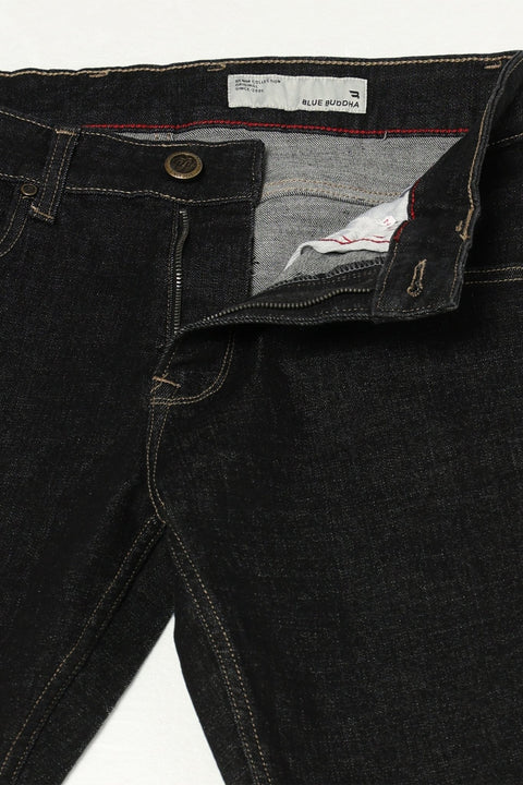 BLACK PLAIN SLIM FIT - Jeans - 250810519