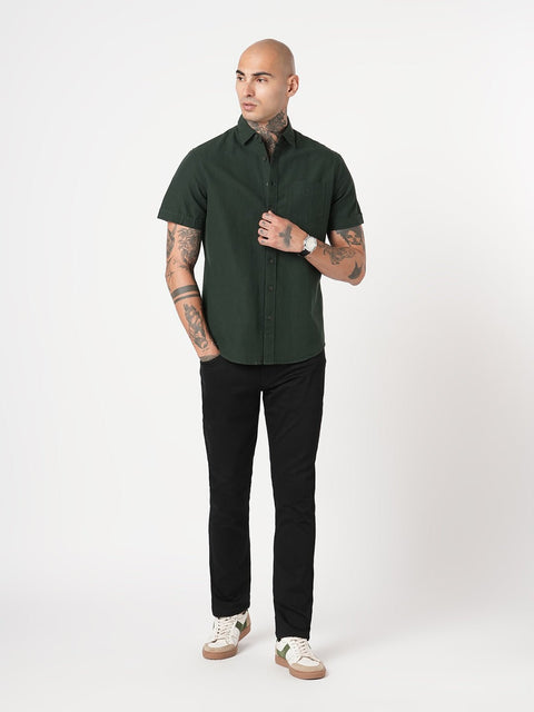 BLACK RAW SLIM FIT TWILL DENIM - Jeans - 251210970