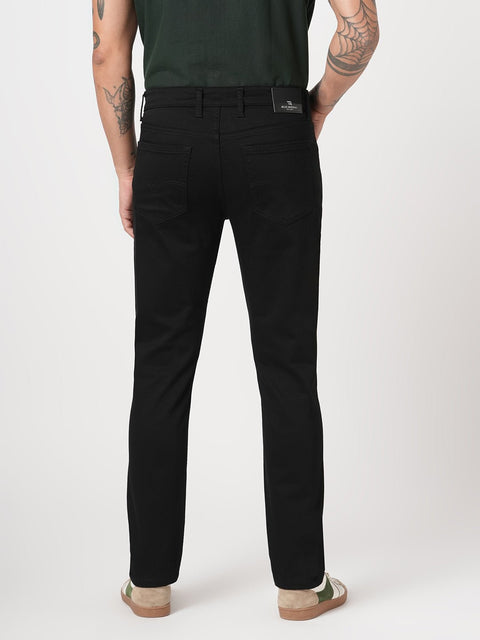 BLACK RAW SLIM FIT TWILL DENIM - Jeans - 251210970