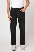 BLACK RELAXED FIT TWILL DENIM - Jeans - 251211005