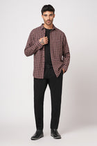 BLACK SLIM FIT DOBBY TROUSER - Trousers - 251041371