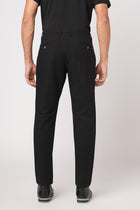 BLACK SLIM FIT DOBBY TROUSER - Trousers - 251041371