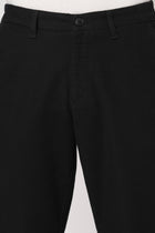 BLACK SLIM FIT TRAVELLER PANTS - Trousers - 251141411