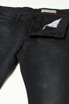 Black Straight Fit Denim - Denim - 