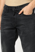 Black Straight Fit Denim - Denim - 