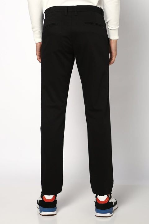 Black Traveller Fit Trouser - Trousers - 241041402