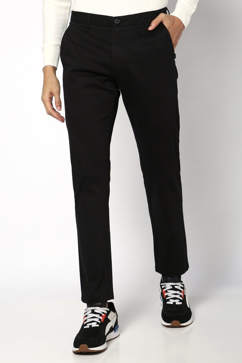 Black Traveller Fit Trouser - Trousers - 241041402