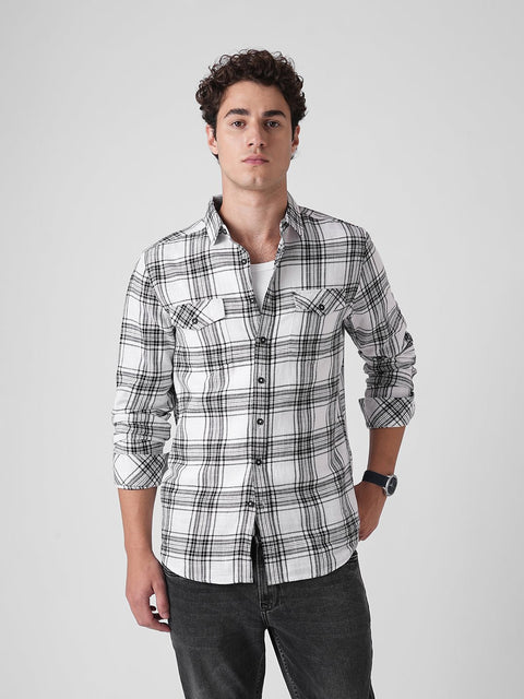 BLACK UTILITY POCKET SHIRT-Shirt - 251032828