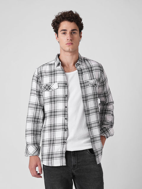BLACK UTILITY POCKET SHIRT-Shirt - 251032828