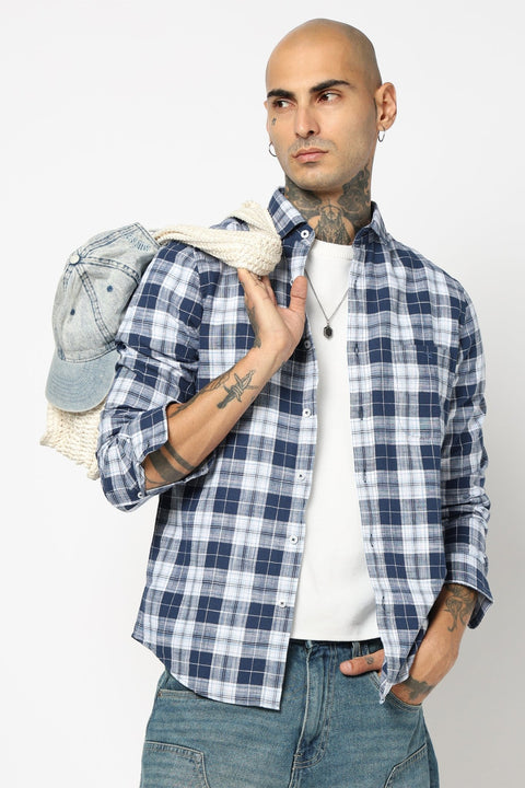 BLUE BUFFALO CHECKERED SHIRT-Shirt - 250731737