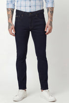 BLUE RAW SLIM FIT TWILL DENIM - Jeans - 1IS1F0001