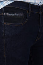 BLUE RAW SLIM FIT TWILL DENIM - Jeans - 1IS1F0001