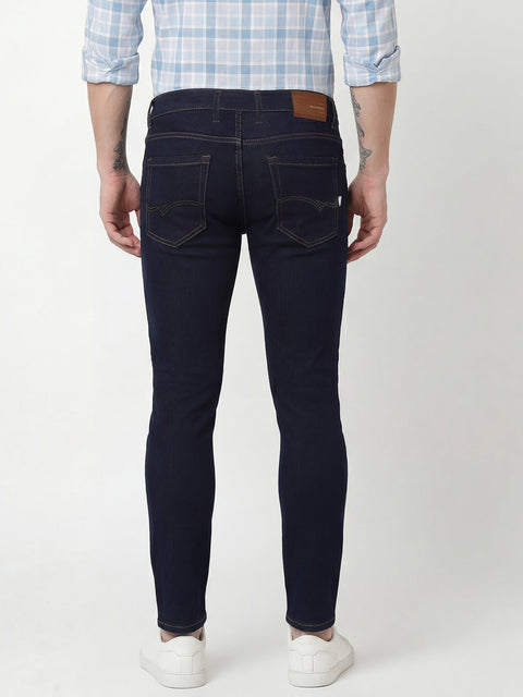 BLUE RAW SLIM FIT TWILL DENIM - Jeans - 1IS1F0001