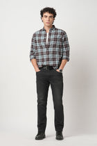 BLUE WINDOWPANE CHECKERED SHIRT-Shirt - 251033430