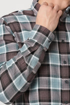 BLUE WINDOWPANE CHECKERED SHIRT-Shirt - 251033430