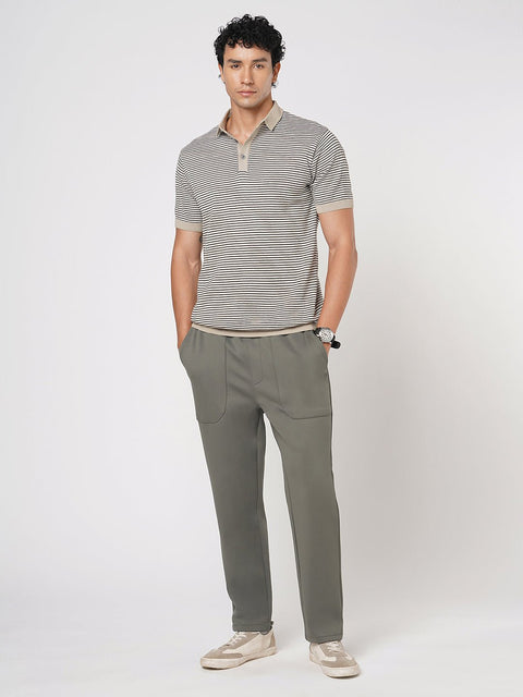 BROWN RELAXED TRAVELLER TROUSER - Trousers - 251141437